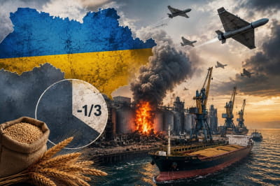 Атака дронів рф по українському порту
