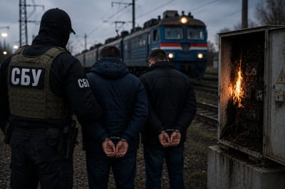Служба безопасности Украины задержала агентов РФ