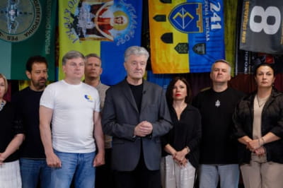 Петро Порошенко та депутати "ЄС"