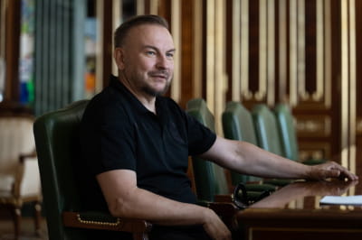 Сергій Бескрестновий в офісі Володимира Зеленського