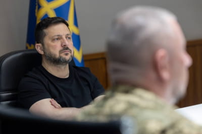 Командири корпусів на нараді з Зеленським