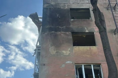 наслідки обстрілу Краматорська
