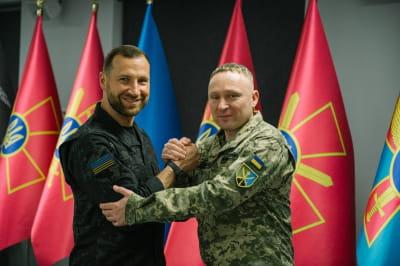Михайло Драпатий та Євгеній Хмара