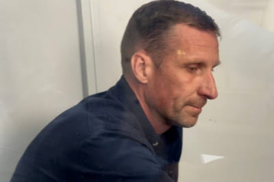 Підозрюваний Василь Гончарук у залі суду