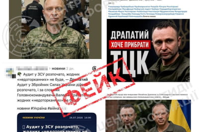 фейки про Драпатого
