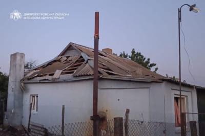 Наслідки обстрілу Дніпропетровщини