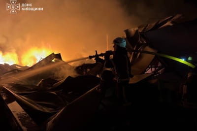 Наслідки обстрілу Київщини (05.08.2026)