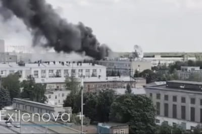 Роскосмос, пожежа