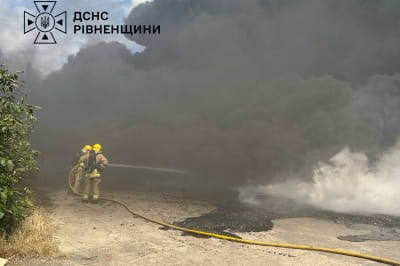 Пожежа на Рівненщині