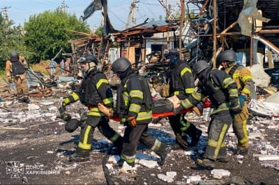 Наслідки обстрілу с. Печеніги (18.08.2026)