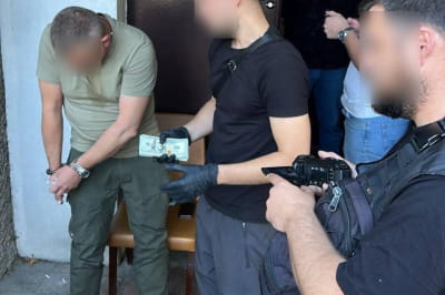 Затримали на гарячому 