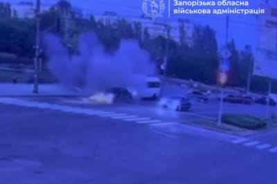 Ворог атакував маршрутку 