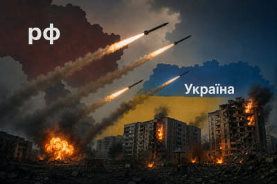 рф атакує міста України