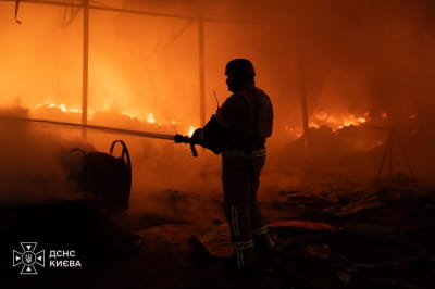 Наслідки ворожої атаки на Київ 08.09.2026