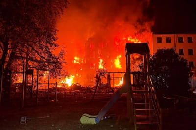Наслідки ворожої атаки на Київ 08.09.2026