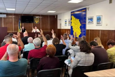 Сесія у Макарові. Фото КиївВлада
