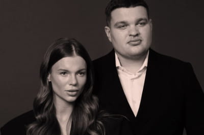 Анастасія Скальницька та її ексчоловік Богдан