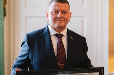 Залужный стал первым Послом Украины, получившим Freedom of the City of London
