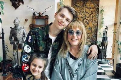 Алла Пугачова з онуками