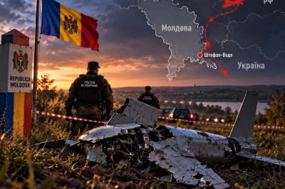 У Молдові знайшли уламки безпілотника