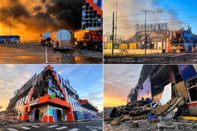 Пожары после атак РФ в Николаеве