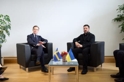 Володимир Зеленський, Ульф Крістерссон