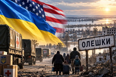 операция по деблокированию Олешек