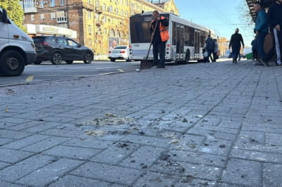 Росіяни ударили неподалік зупинки у Запоріжжі