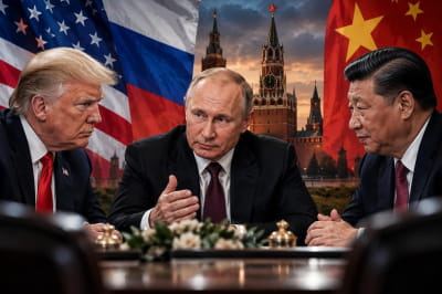 Трамп, Путин, Си Цзиньпин