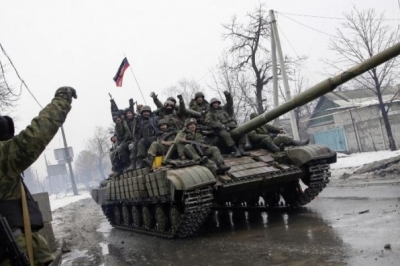російський танк днр