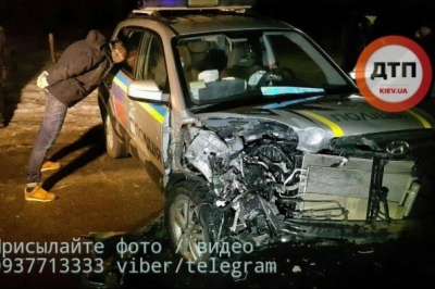 Викрадення людини, угон авто із переслідуванням і ДТП у столиці