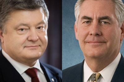 Порошенко та Тіллерсон