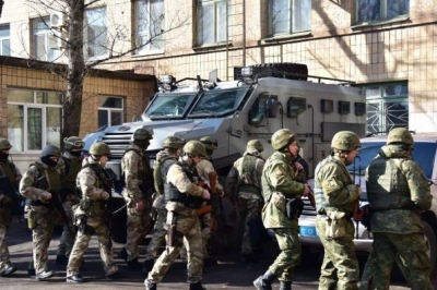 Підкріплення для поліцейських Авдіївки