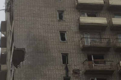 Наслідки обстрілів Авдіївки