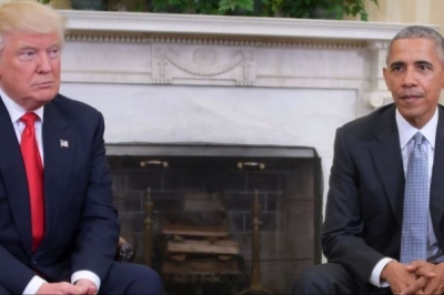 Дональд Трамп і Барак Обама
