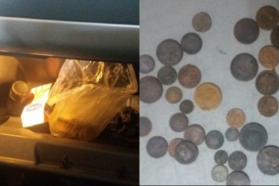 На Сумщині українець намагався вивезти до Росії півсотні рідкісних монет