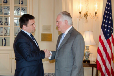 Павло Клімкін та Рекс Тіллерсон