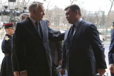 Жан-Марк Еро та Павло Клімкін