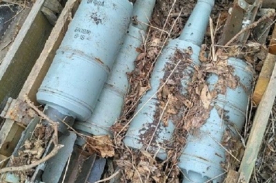 СБУ виявила дві схованки з боєприпасами у зоні АТО 