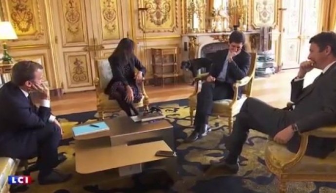 Пес Макрона