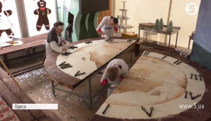 Гігантський торт в Одесі