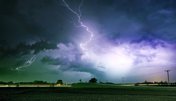 Гроза, молния, непогода