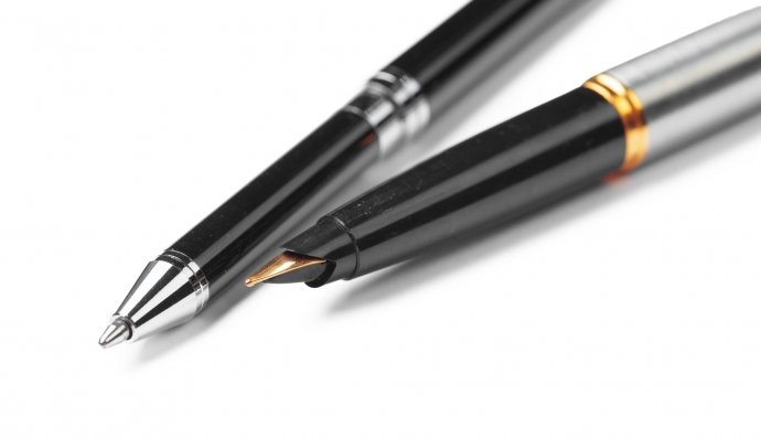 Шариковая ручка, чернильная ручка