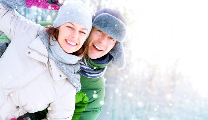 Щаслива пара, зима