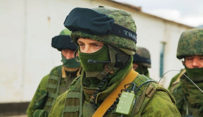 "Зелені чоловічки", окупація Криму