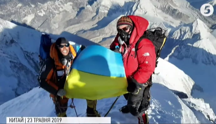 Виталий Козубский на Эвересте