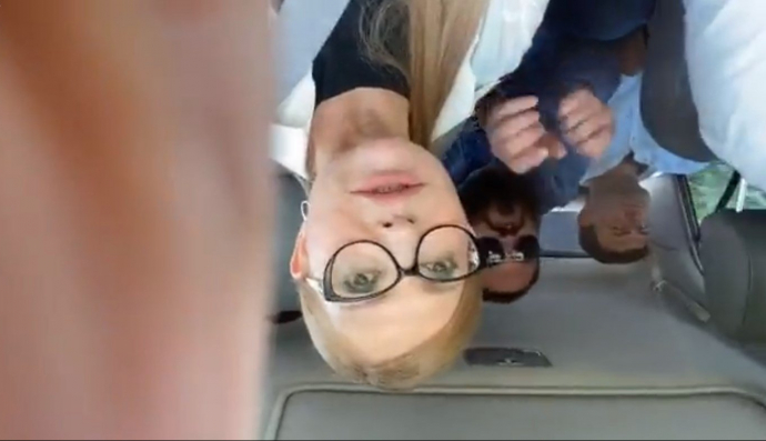 Юлія Тимошенко догори дригом