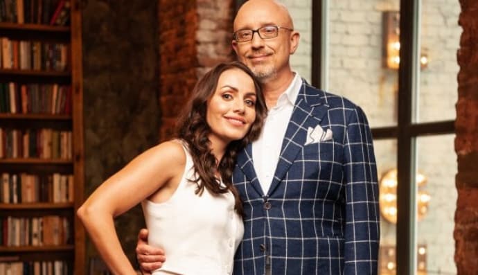 Алексей Резников с женой