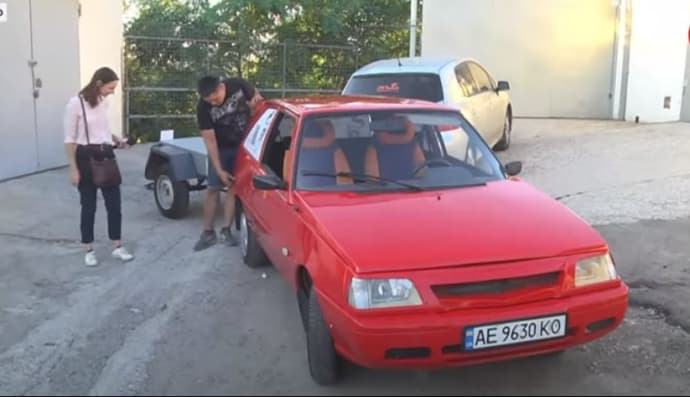 Подорож-експеримент на саморобному электрокарі