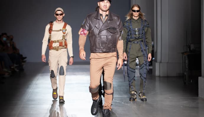 Показ Ukrainian Fashion Week за участі Володимира Кличка